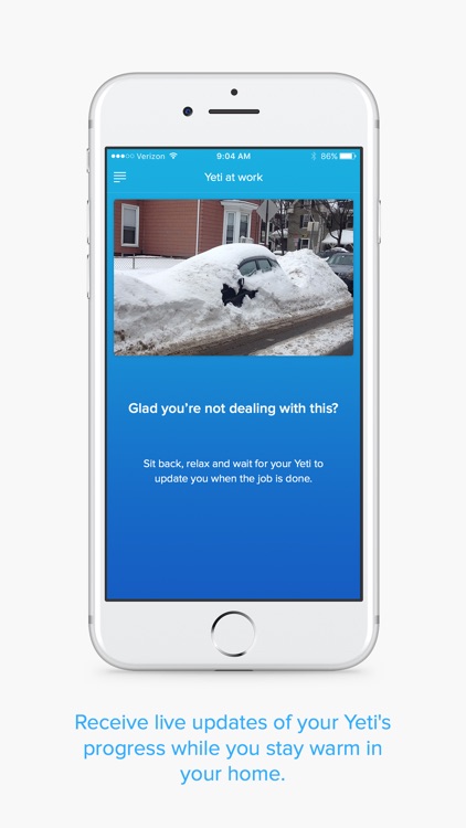 Yeti: Snow Shoveling On-Demand