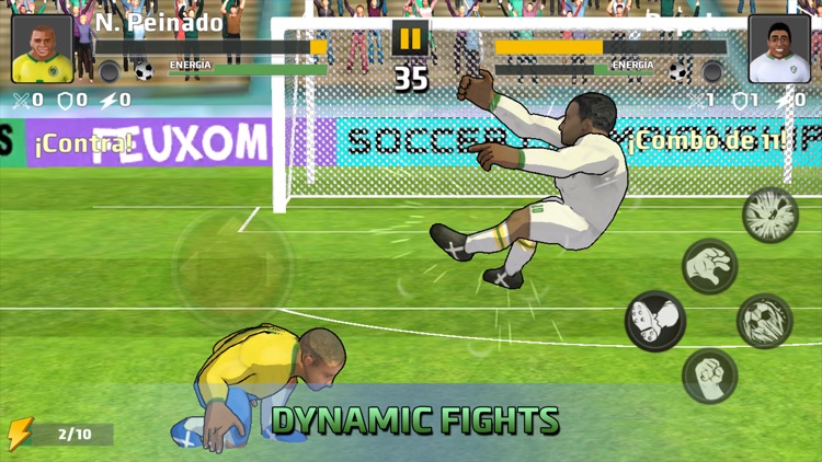 Soccer Hero Free Fighting Game