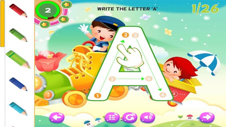Alphabet Learning Letters Writing ABC Preschool