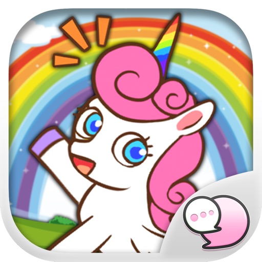 Sweety Unicorn Stickers for iMessage Icon