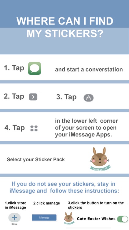 Cute Easter Wishes screenshot-4