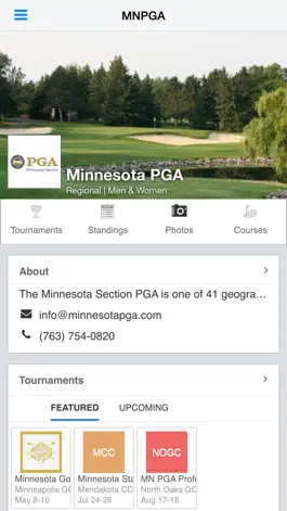 Game screenshot Minnesota Section PGA apk
