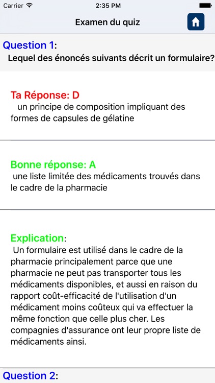 Pharmacy Technician PTCE in French screenshot-4