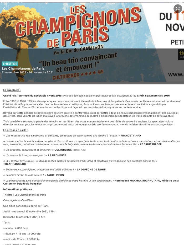 Maison de la Culture Tahiti