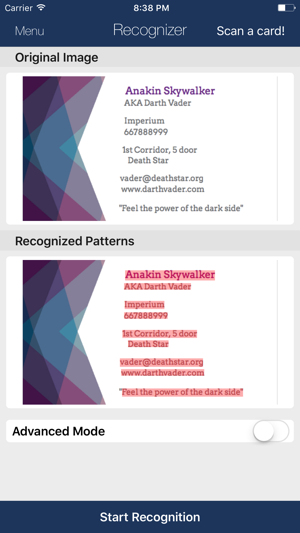 Business Card Recognizer(圖1)-速報App
