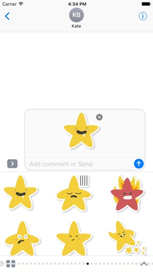 Starry Emoji for iMessage