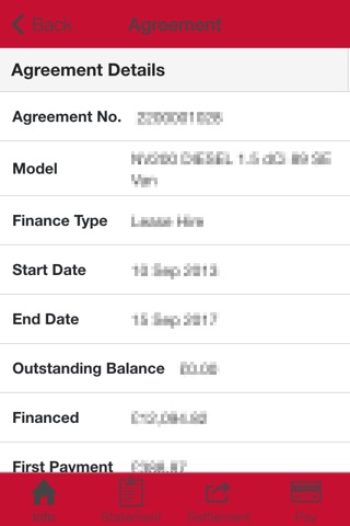 Nissan Finance screenshot 3