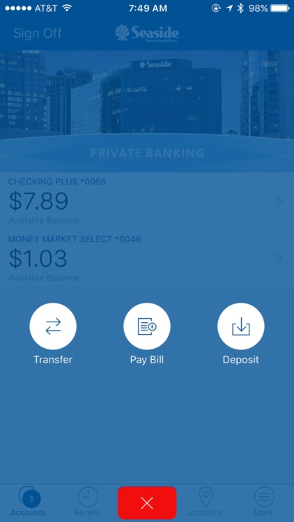 Seaside Private Banking screenshot-3