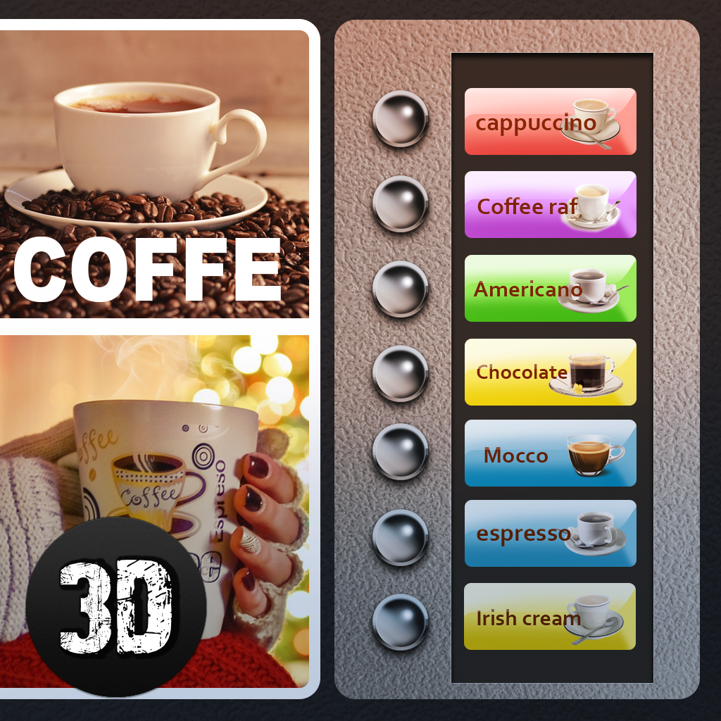 Get Coffee Vending Machine Simulator 3D for iOS, iPhone, iPad Aso Report