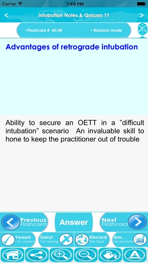 Intubation Course Prep : flashcards, Notes & Quiz(圖5)-速報App