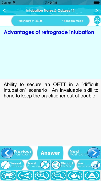 Intubation Course Prep : flashcards, Notes & Quiz screenshot-4