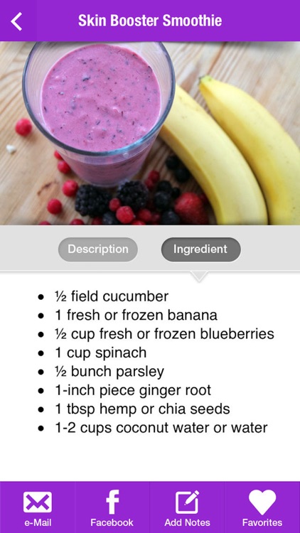 Smoothie Recipes for Healthy Body & Mind