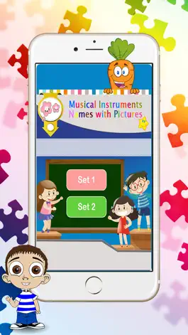 Game screenshot ESL Musical Instruments English Picture Dictionary mod apk