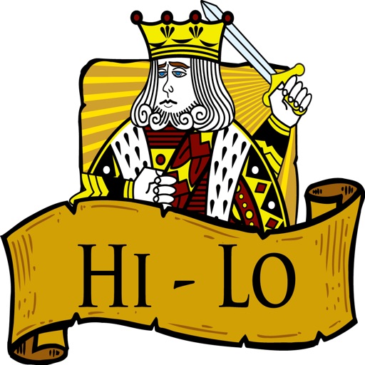 High Low - Card Game Icon