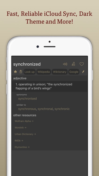 Terminology Dictionary: Thesaurus and Dictionary screenshot-4
