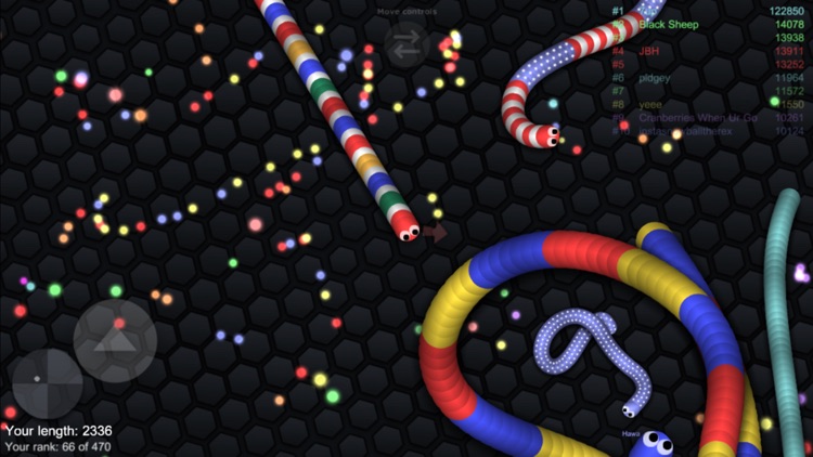 Colory Snake - Hungry Worm.IO Rolling Flip