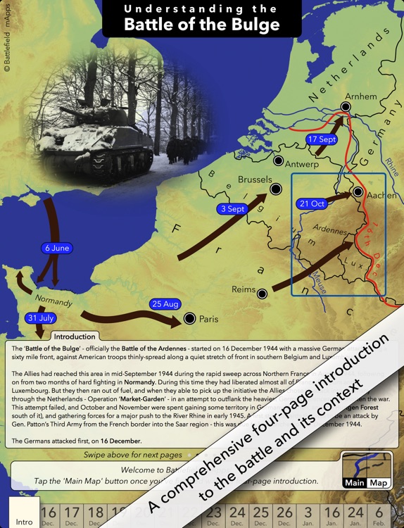 Battlefield mApps: Battle of the Bulge screenshot-4