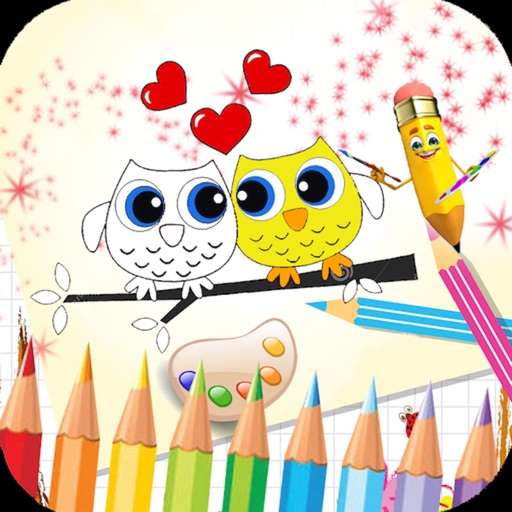 kiss Coloring Book : love your princess - Color me