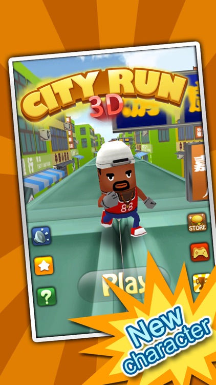 3D City Run-The world's most classic Parkour game