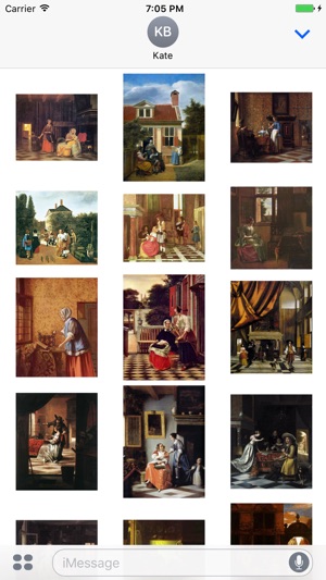 Pieter De Hooch Artworks Stickers(圖3)-速報App