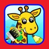 Kids Colouring Book Drawing Giraffe Game