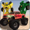 Robot Car Simulator with Transporter Monster Truck