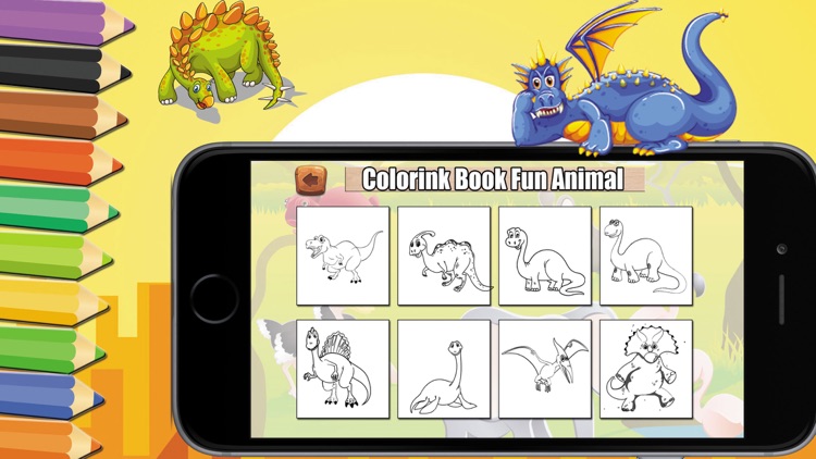 Kids Coloring Book : Fun Animal screenshot-3