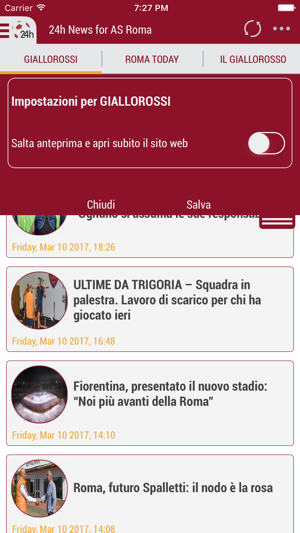 24h News for AS Roma(圖3)-速報App