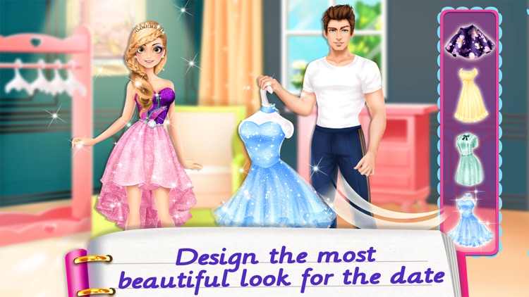 Secret Diary Makeover! Love Story Games for Girls screenshot-4