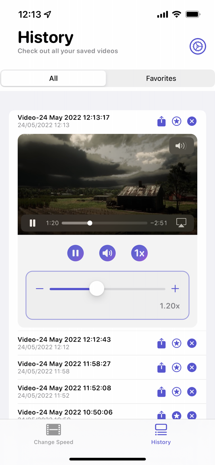 Slowdeo Slow down your videos