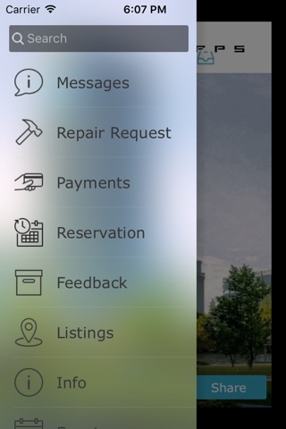 Green Property Management App screenshot 2