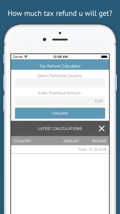 Tax Refund Calculator - Tax Free