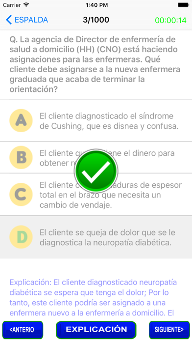 How to cancel & delete NCLEX-RN Questions in Spanish from iphone & ipad 3