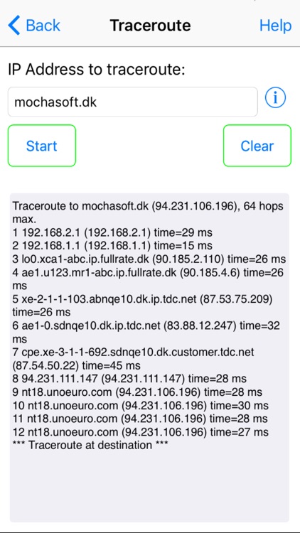 Network Ping