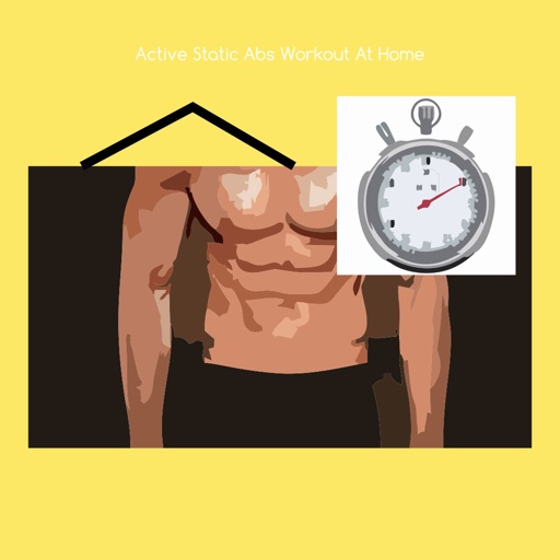 Active static abs workout at home