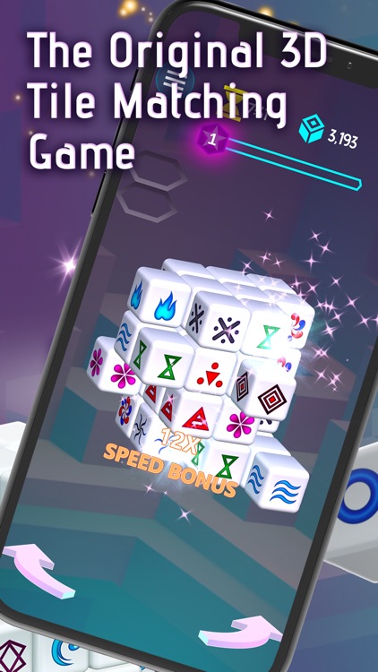 Mahjong Dimensions - 3D Cube screenshot-0