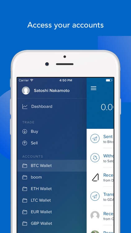 Coinbase - Bitcoin & Ethereum Wallet screenshot-4