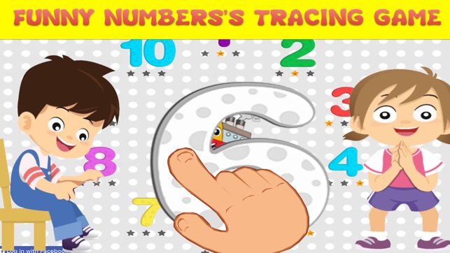 Kids love tracing pace game-number sense 1 to 10(圖1)-速報App