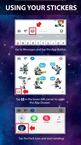 Game screenshot Voltron Stickers mod apk