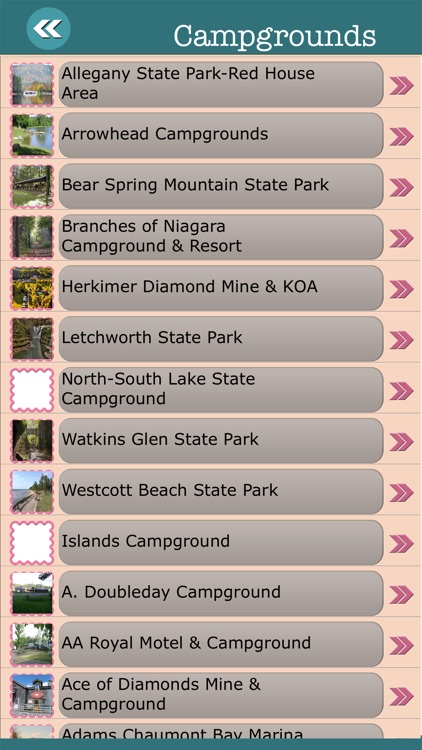 New York Campgrounds & Hiking Trails