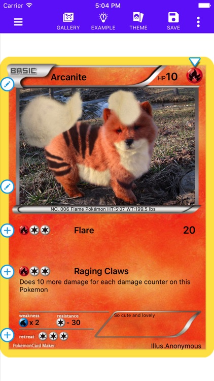 Card Maker Creator for Pokemon