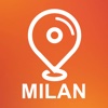 Milan, Italy - Offline Car GPS