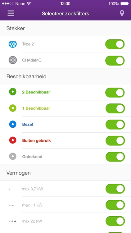 Nuon Laadpunten