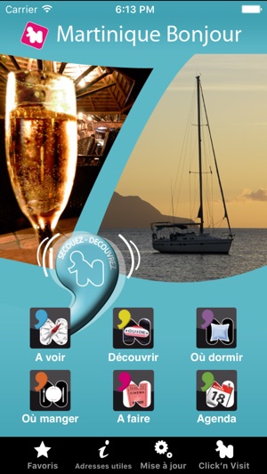 Click 'n Visit Martinique Bonjour(圖1)-速報App