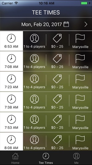 Marysville Golf Tee Times(圖3)-速報App