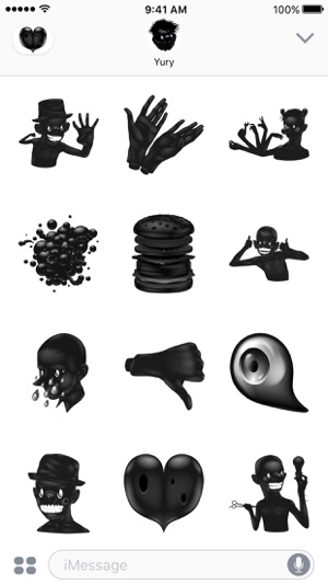 Black Heart Sticker Pack(圖3)-速報App