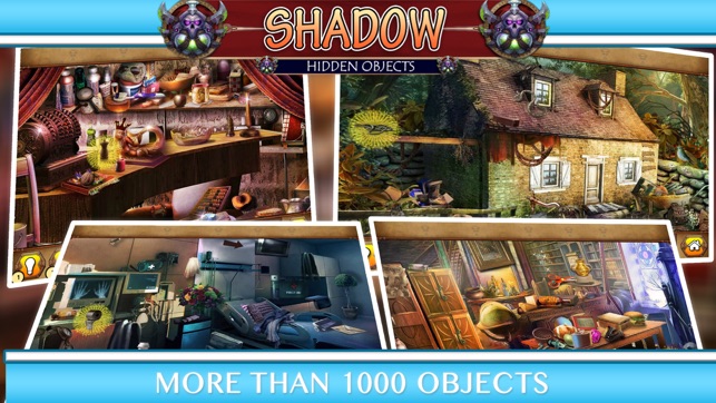 Shadow Secret Hidden Object Games 100 Levels(圖4)-速報App