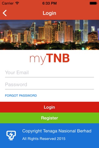 myTNB screenshot 2