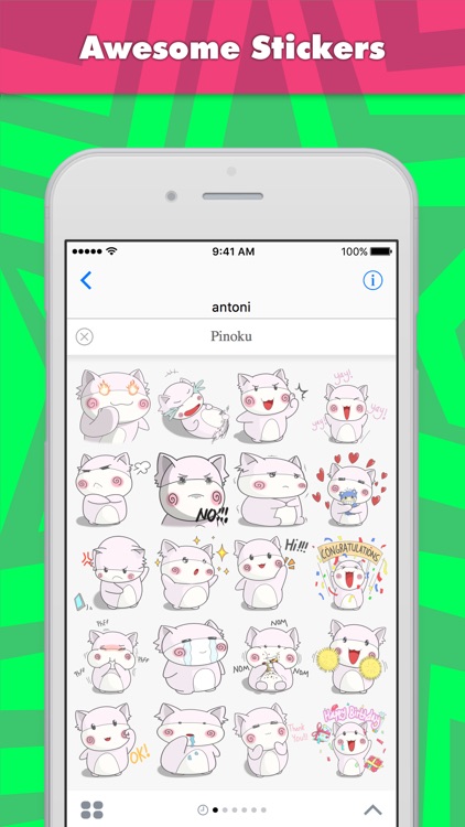 Pinoku stickers by antoni