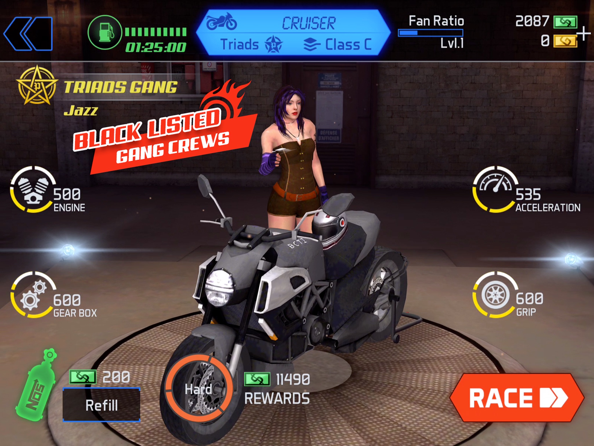 Blazing Bikers screenshot 3